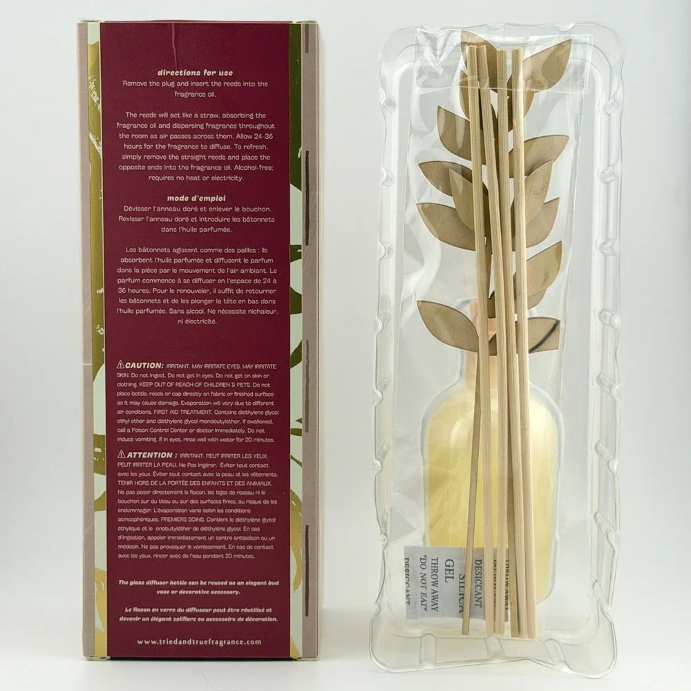 Illume Tried & True Leaf Reed Diffuser‎ 3 Oz. - Cozy Cashmere